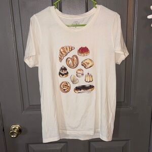 J. Crew Collector Tee Pastries